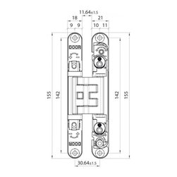 K2400 Hinges By Koblenz - Home Improvement