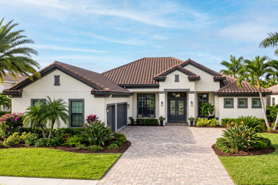 Inspiration for a modern exterior home remodel in Other