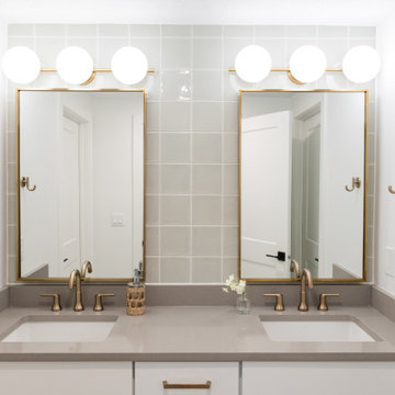 Midcentury Modern Basement Remodel