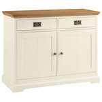 Bentley Designs - Provence Painted Oak Furniture Narrow Sideboard - Provence Painted Oak Narrow Sideboard is a timeless piece that works seamlessly in both modern and traditional settings, making it ideal for town and country homes. The range offers a wide selection of simple but stylish furniture to make any room look and feel great.