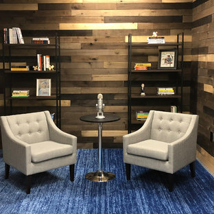 ワシントンD.C.の小さいモダンスタイルのおしゃれなアトリエ・スタジオの写真