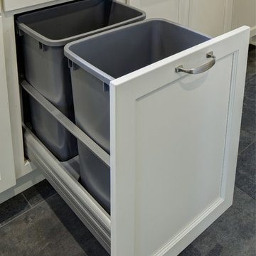 Updated Traditional Kitchen and Powder Room