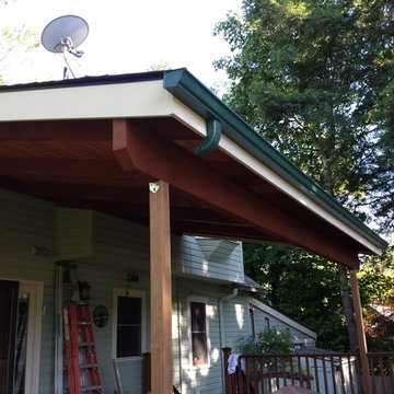Deck Cover Timber Frame