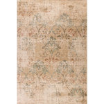 KAS - KAS Heritage 9351 Champagne Damask Area Rug, 5'3"x7'8" - Step into our Heritage Collection and discover the beauty in each pattern. With a warm and earthy color palette, this collection offers a myriad of decorating possibilities. These rugs are machine-woven in Egypt in an 8-color heat set polypropylene with a 1/2" pile height.