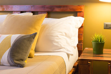 Mountain style bedroom photo in Catania-Palermo