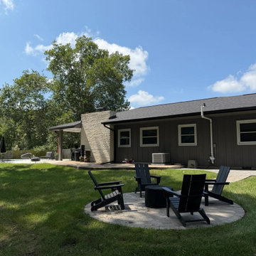 Exterior Home Remodel & Garage Renovation – Liberty, MO