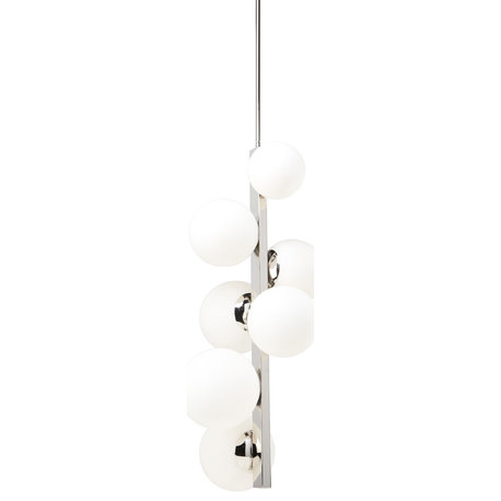 Artcraft Moonglow Chandelier SC13221PN - Polished Nickel