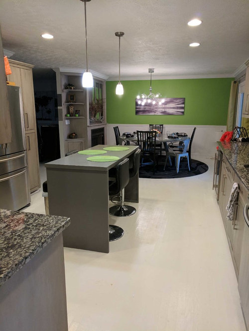 Flooring Help For Combined Kitchen Dining And Living Room