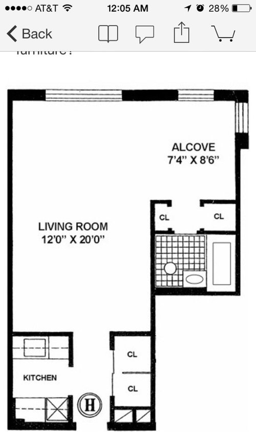 Furniture set up in my studio