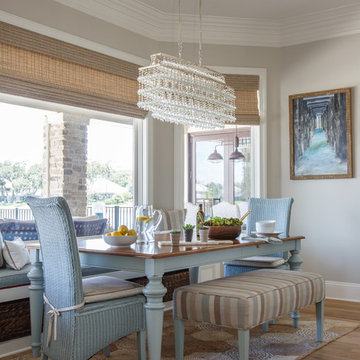 Beach Style Dining Room
