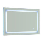 Vanity Art LED Lighted Vanity Bathroom Mirror With Touch Sensor, 43"