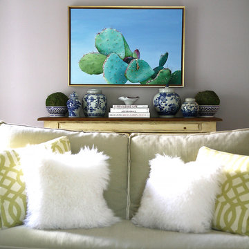 Cactus Contemporary Landscape Paintings