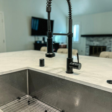 Modern Kitchen Remodeling - Remove Load Bearing Wall For Open Concept