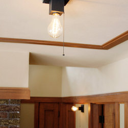 Brass Light Gallery - Historical Light Fixtures - Ceiling Lighting