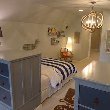 Boys bedroom with playroom