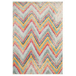 Safavieh - Safavieh Monaco Collection MNC220 Rug, Multi, 3' X 5' - Free-spirited and vibrantly colored, the Safavieh Monaco Collection imparts boho-chic flair on fanciful motifs and classic rug designs. Contemporary decor preferences are indulged in the trendsetting styling and addictive look of Monaco. Power-loomed using soft, durable synthetic yarns creating an erased-weave patina that adds distinctive character to room decor.