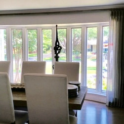 Custom Designed Draperies - Window Treatments