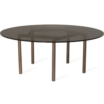 Gallagher Coffee Table Walnut, Smoked
