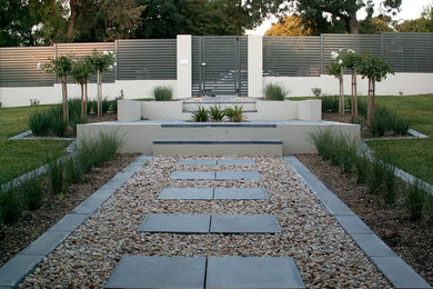 Photo of a contemporary garden in Adelaide.