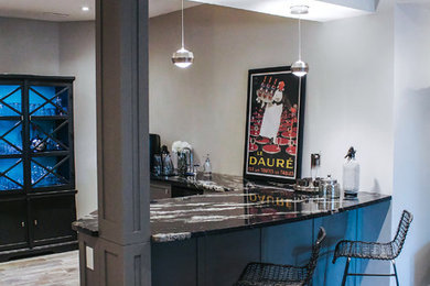 Home bar - home bar idea in Calgary