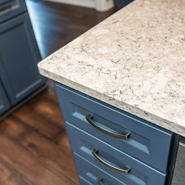 Two-Tone Kitchen Remodel Done With Cabinet Refacing
