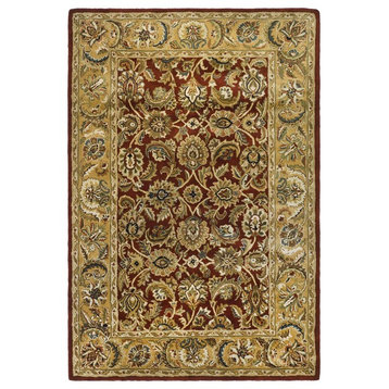 Safavieh Classic Collection CL758 Rug, Rust/Camel, 2'3"x4'
