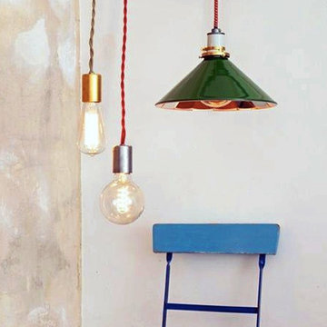 MPDESIGNSHOP lamps at MONOQI headquarters