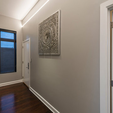 Reveal Inside Contemporary Hallway