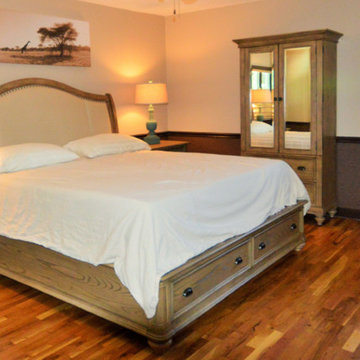 Master Bedroom Suite Before and After