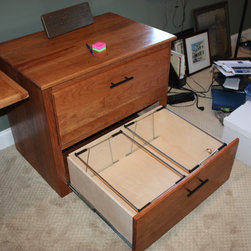File Cabinet- Cherry - Filing Cabinets