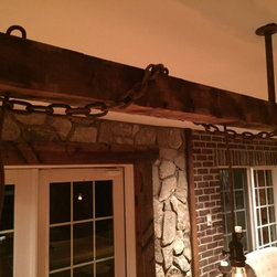 Oversized Barn Style Island Light Fixture - Pendant Lighting