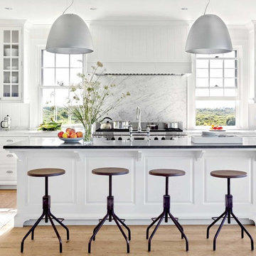 White and Vibrant Kitchen Remodeling in Alhambra, CA