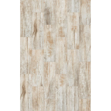Shaw CS68Q Olympia - 7" x 22" Rectangle Floor and Wall Tile - - White