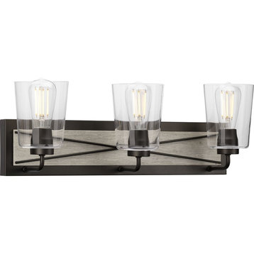 Briarwood Collection 3-Light Bath and Vanity, Graphite