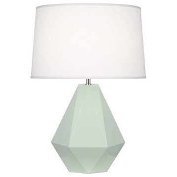 Delta Table Lamp, Celadon