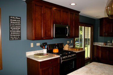 Example of a classic kitchen design in Chicago