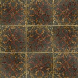Exuberant Etched Stone (Studio V139) - Tile