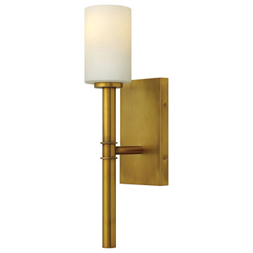 Hinkley Margeaux - One Light Wall Sconce, Vintage Brass Finish