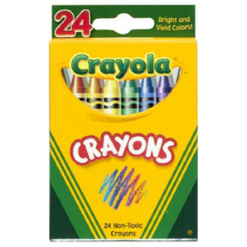 Crayola 52-3024 Crayons In Tuck Box, 24-Count