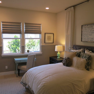 Model Home Projects-Serrano Hunter Douglas Vignette Tiered Shades