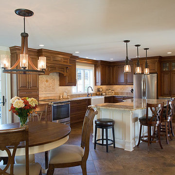 Seamless Flow Kitchen by Crystal Cabinets