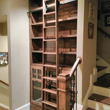 Bookshelves in Tight Spaces