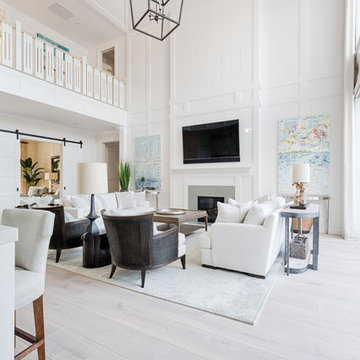 Transitional Family Room