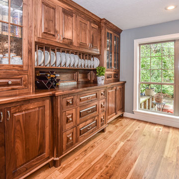 Houston Kitchen Redesign - Transitional Style With Antiques