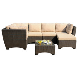 Contemporary Outdoor Lounge Sets by W Unlimited