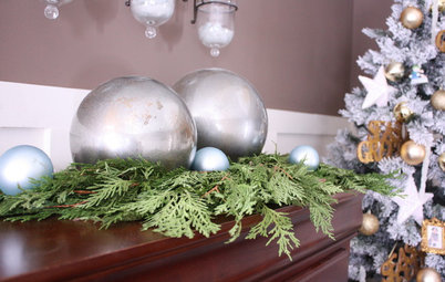 Shine Up Your Holidays With DIY Mercury Glass Globes