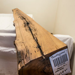 Antique Hardwood Resawn Mantel - Fireplace Accessories