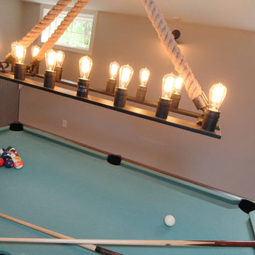 Modern Rustic Lower Level