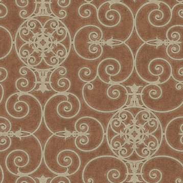 Bronze Belleek Wallpaper