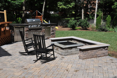 Inspiration for a timeless patio remodel in Charlotte